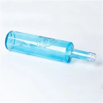 Whiskyfles met kleurspray