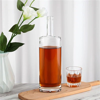 Kristallen likeurflessen van 1000 ml