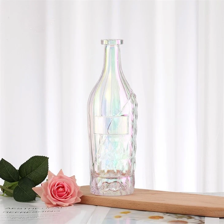 750 Ml Wine Glass Bottle Transparent