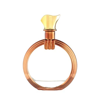 Ronde gegalvaniseerde gouden XO glazen fles van 500 ml
